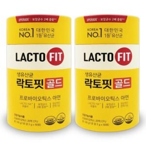 락토핏 생유산균 골드 2g x 50포 2통