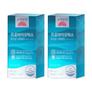 고려은단 프로바이오틱스 유산균 스페셜핏 30캡슐 X 2개